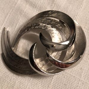 Trifari silver brooch
